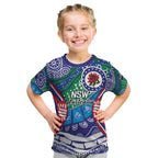 Australia New South Wales Kid T Shirt NSW Orta Recens Quam Pura Nites