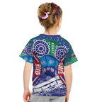 Australia New South Wales Kid T Shirt NSW Orta Recens Quam Pura Nites