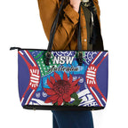 Australia New South Wales Leather Tote Bag NSW Orta Recens Quam Pura Nites