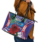 Australia New South Wales Leather Tote Bag NSW Orta Recens Quam Pura Nites