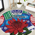 Australia New South Wales Round Carpet NSW Orta Recens Quam Pura Nites