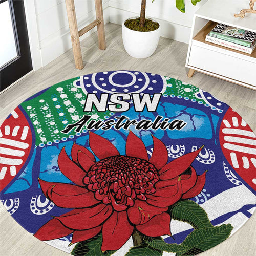 Australia New South Wales Round Carpet NSW Orta Recens Quam Pura Nites