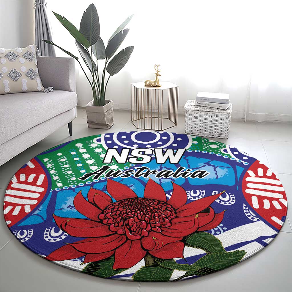 Australia New South Wales Round Carpet NSW Orta Recens Quam Pura Nites