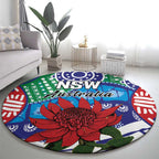 Australia New South Wales Round Carpet NSW Orta Recens Quam Pura Nites
