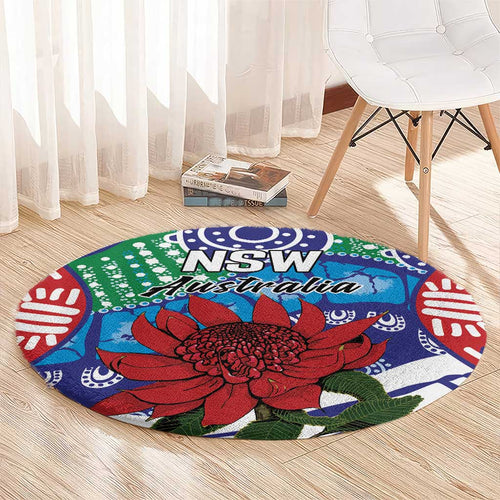 Australia New South Wales Round Carpet NSW Orta Recens Quam Pura Nites