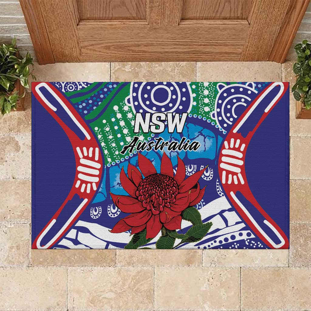 Australia New South Wales Rubber Doormat NSW Orta Recens Quam Pura Nites