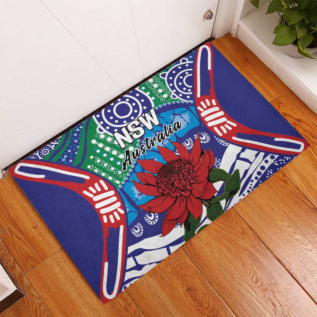 Australia New South Wales Rubber Doormat NSW Orta Recens Quam Pura Nites