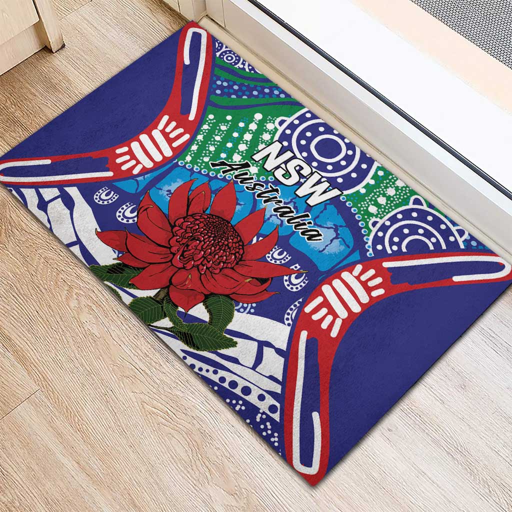 Australia New South Wales Rubber Doormat NSW Orta Recens Quam Pura Nites