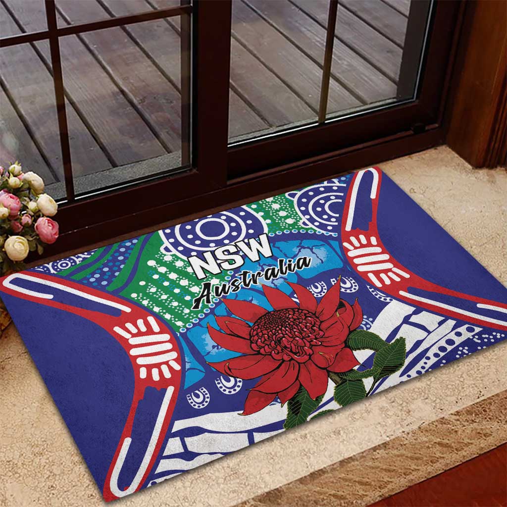 Australia New South Wales Rubber Doormat NSW Orta Recens Quam Pura Nites