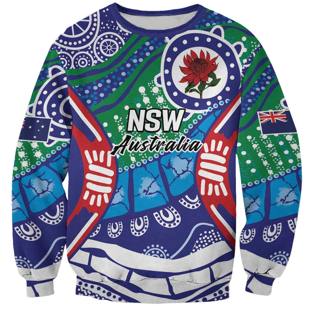 Australia New South Wales Sweatshirt NSW Orta Recens Quam Pura Nites