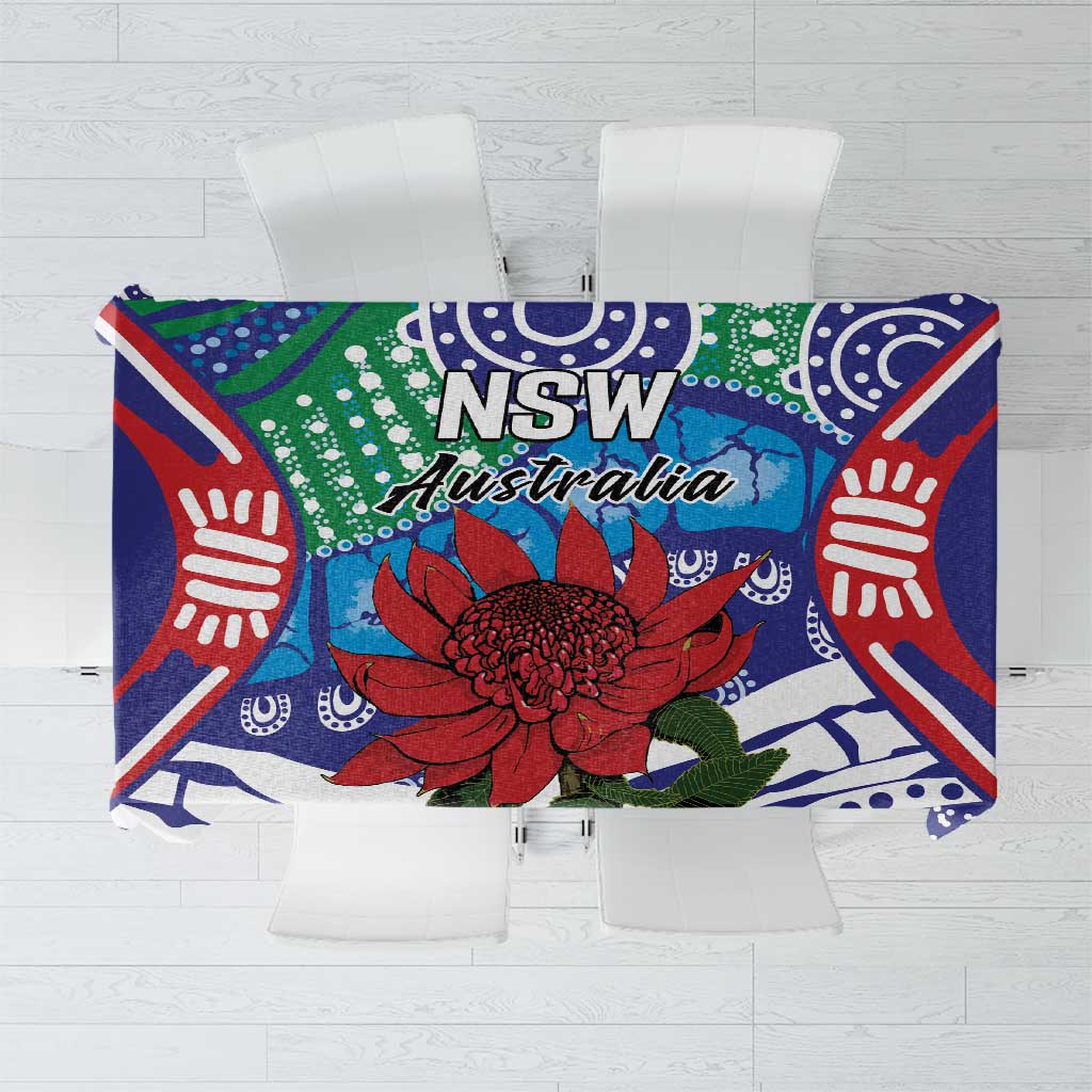 Australia New South Wales Tablecloth NSW Orta Recens Quam Pura Nites