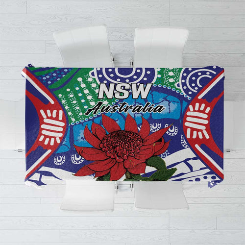 Australia New South Wales Tablecloth NSW Orta Recens Quam Pura Nites