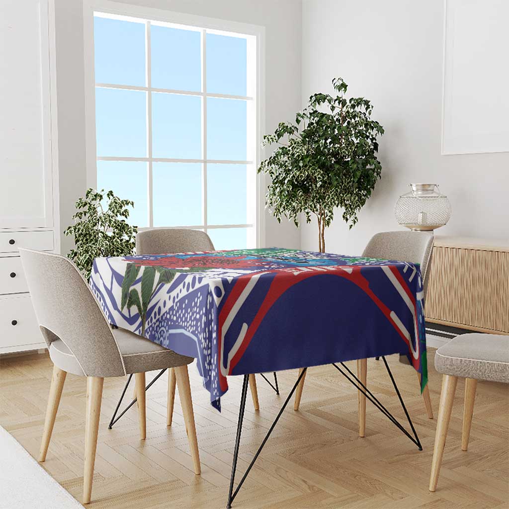 Australia New South Wales Tablecloth NSW Orta Recens Quam Pura Nites