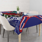 Australia New South Wales Tablecloth NSW Orta Recens Quam Pura Nites