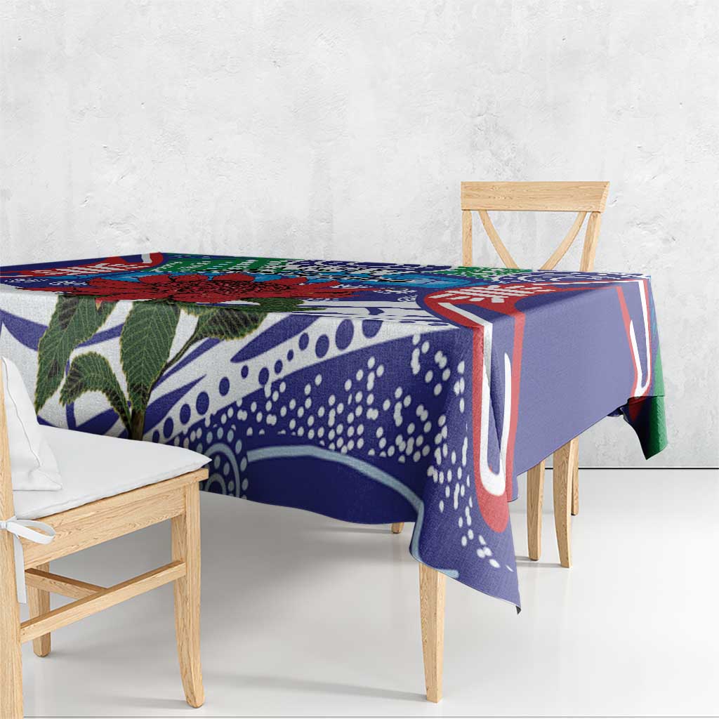Australia New South Wales Tablecloth NSW Orta Recens Quam Pura Nites