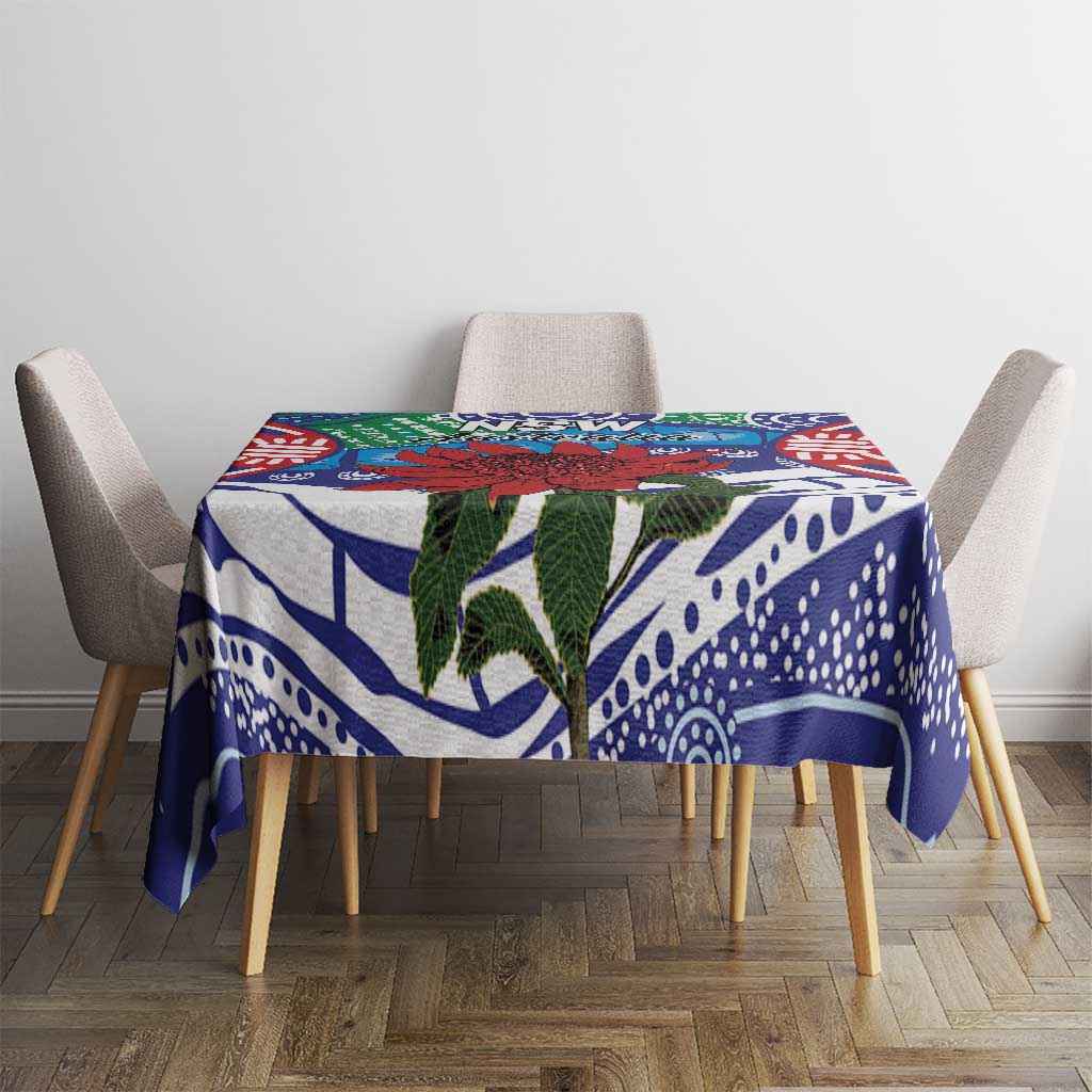 Australia New South Wales Tablecloth NSW Orta Recens Quam Pura Nites