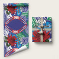 Australia New South Wales Wrapping Paper NSW Orta Recens Quam Pura Nites - Aussie Hoodie