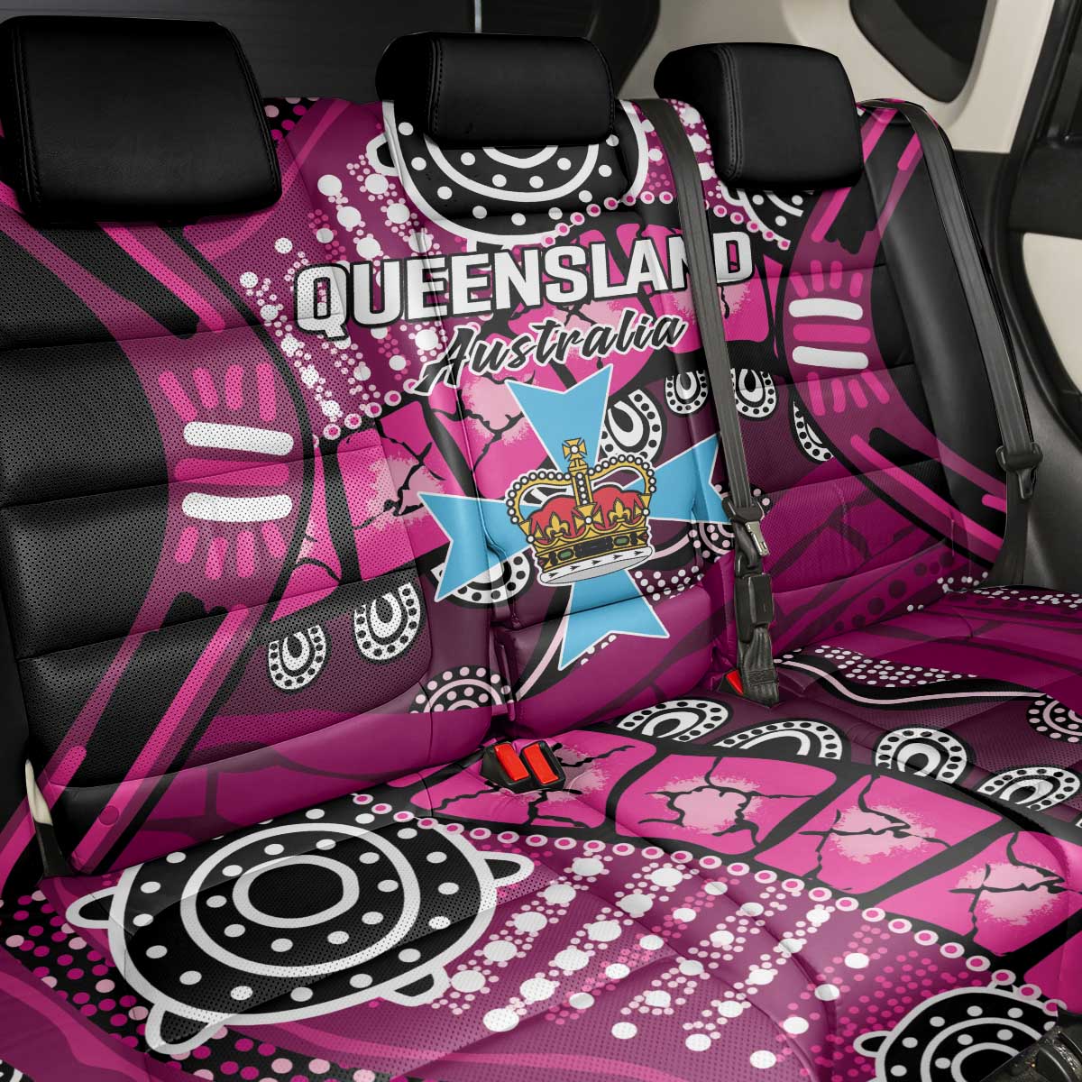 Australia Queensland Audax at Fidelis Back Car Seat Cover