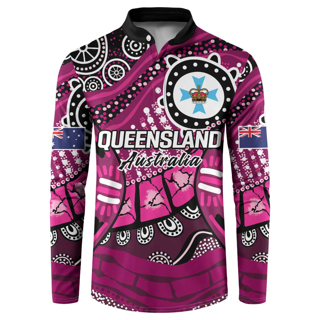 Australia Queensland Audax at Fidelis Button Sweatshirt
