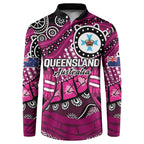 Australia Queensland Audax at Fidelis Button Sweatshirt