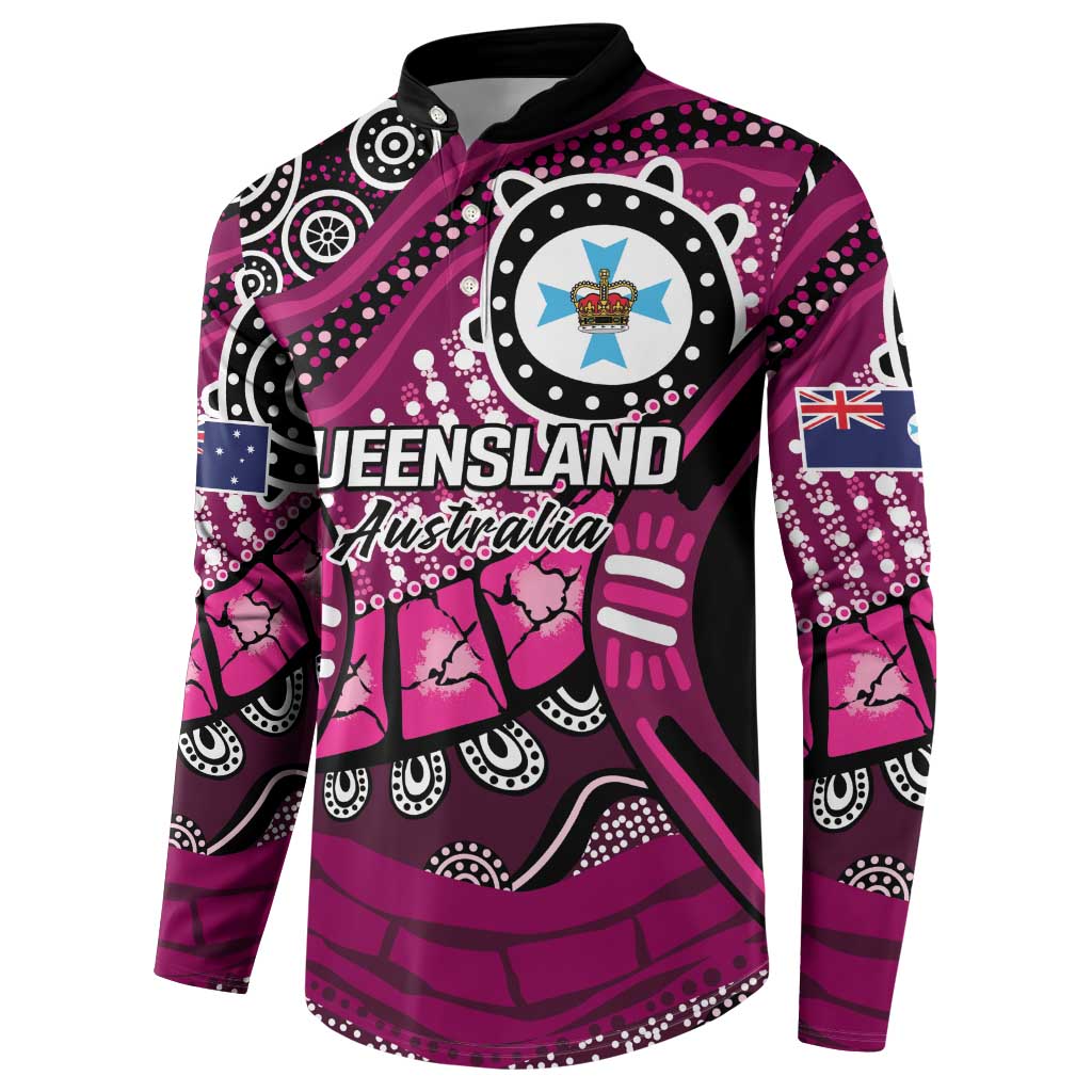 Australia Queensland Audax at Fidelis Button Sweatshirt