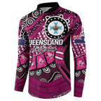 Australia Queensland Audax at Fidelis Button Sweatshirt