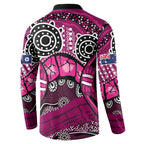 Australia Queensland Audax at Fidelis Button Sweatshirt
