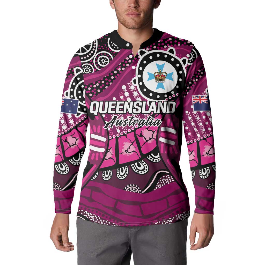 Australia Queensland Audax at Fidelis Button Sweatshirt