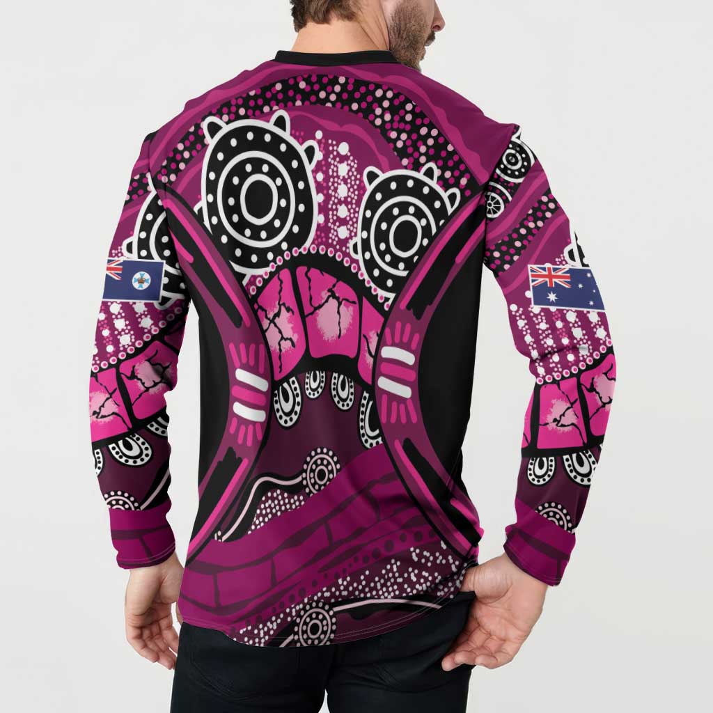 Australia Queensland Audax at Fidelis Button Sweatshirt