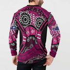 Australia Queensland Audax at Fidelis Button Sweatshirt