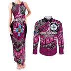 Australia Queensland Audax at Fidelis Couples Matching Tank Maxi Dress and Long Sleeve Button Shirt