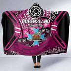 Australia Queensland Audax at Fidelis Hooded Blanket