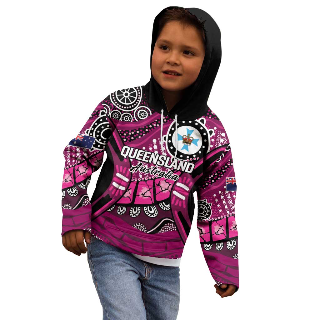 Australia Queensland Audax at Fidelis Kid Hoodie