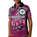 Australia Queensland Audax at Fidelis Kid Polo Shirt