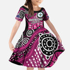 Australia Queensland Audax at Fidelis Kid Short Sleeve Dress