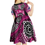 Australia Queensland Audax at Fidelis Kid Short Sleeve Dress