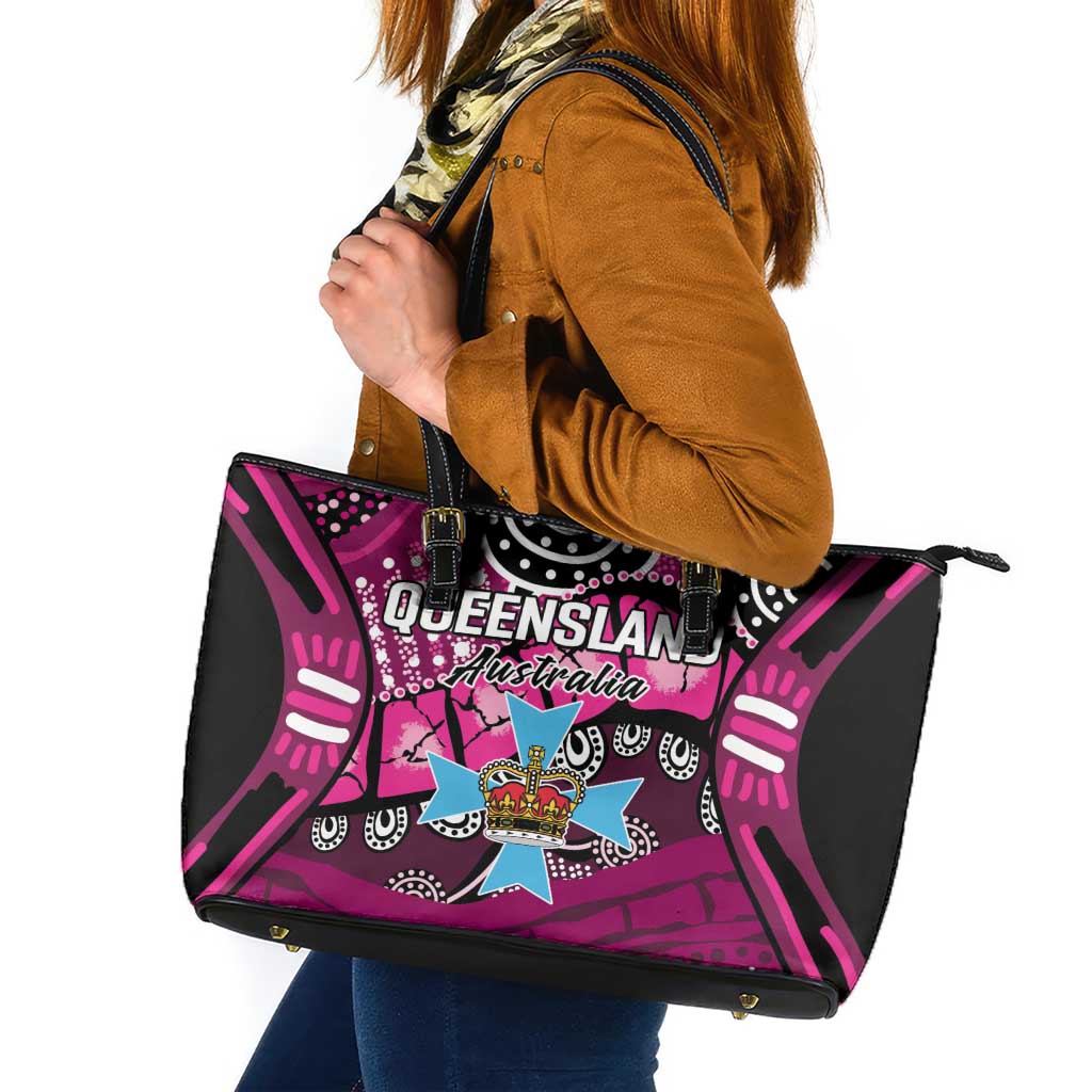 Australia Queensland Audax at Fidelis Leather Tote Bag
