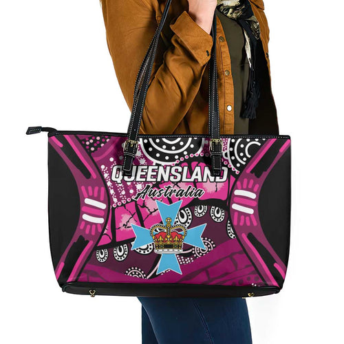 Australia Queensland Audax at Fidelis Leather Tote Bag