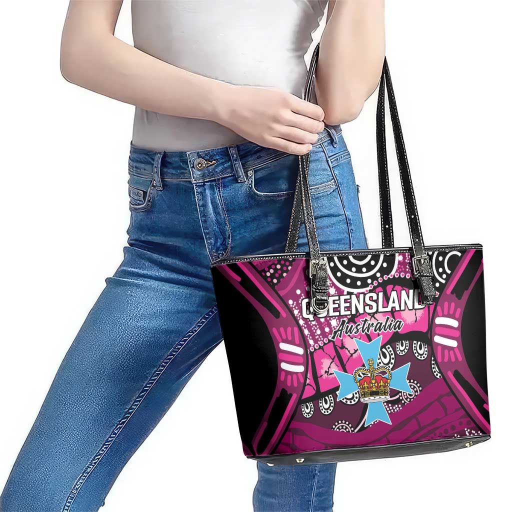 Australia Queensland Audax at Fidelis Leather Tote Bag