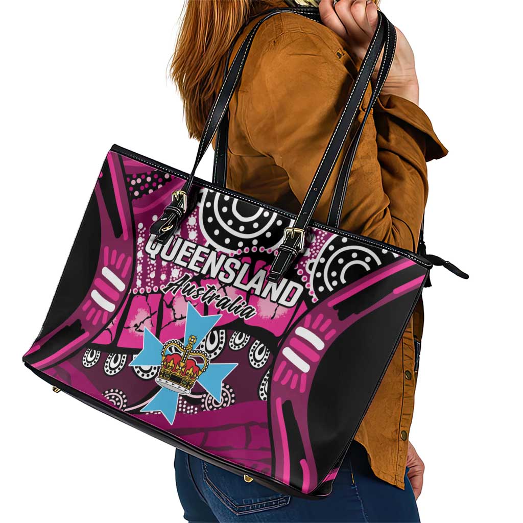 Australia Queensland Audax at Fidelis Leather Tote Bag