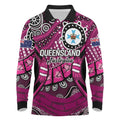 Australia Queensland Audax at Fidelis Long Sleeve Polo Shirt