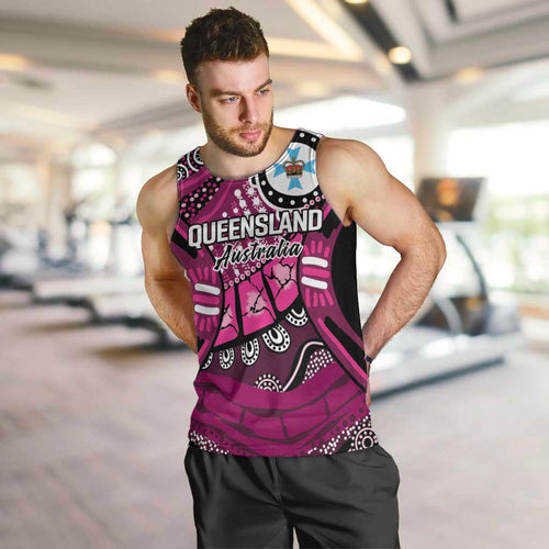 Australia Queensland Audax at Fidelis Men Tank Top