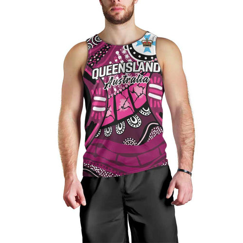 Australia Queensland Audax at Fidelis Men Tank Top