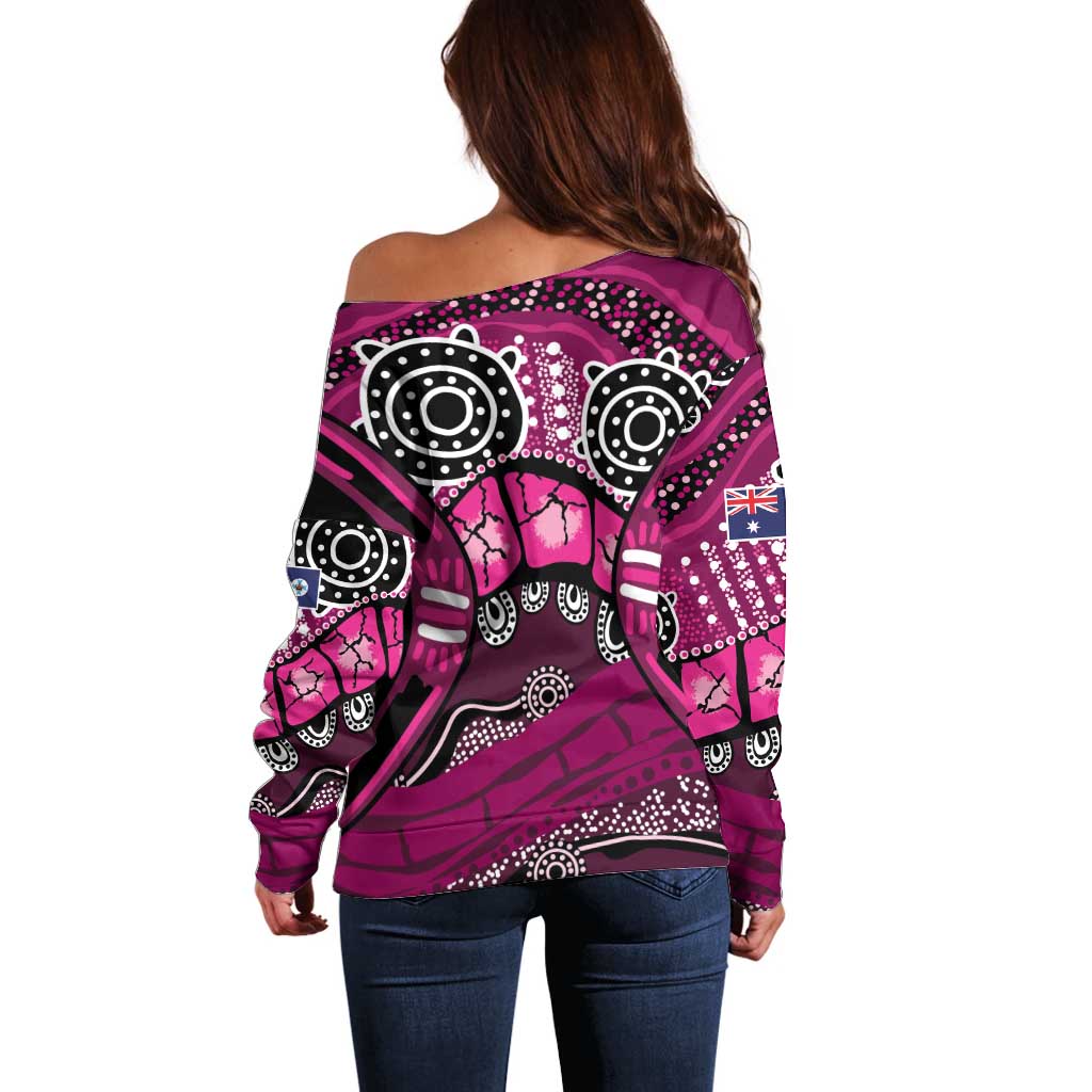 Australia Queensland Audax at Fidelis Off Shoulder Sweater