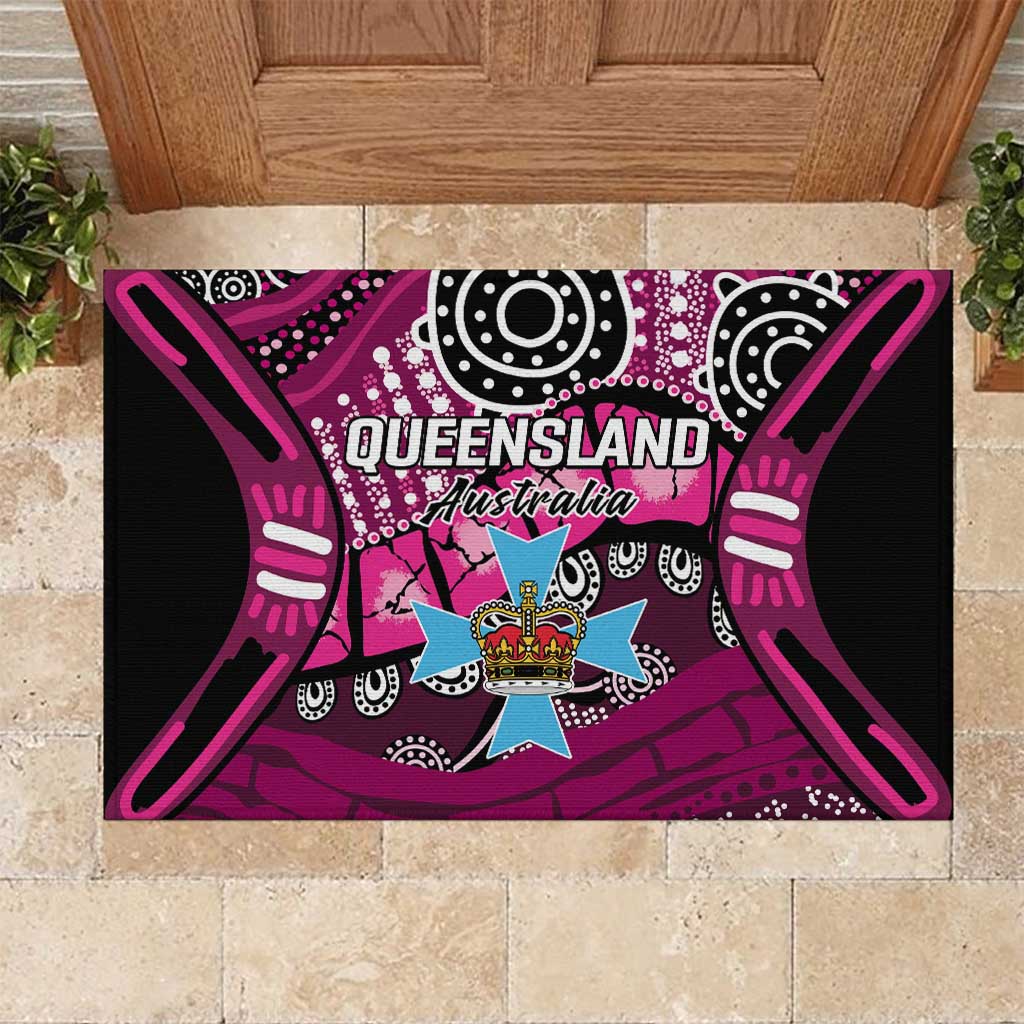 Australia Queensland Audax at Fidelis Rubber Doormat