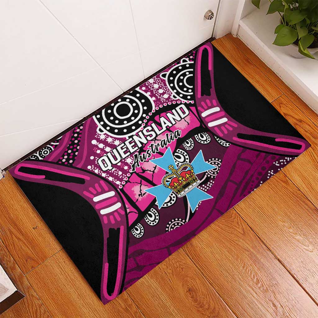 Australia Queensland Audax at Fidelis Rubber Doormat