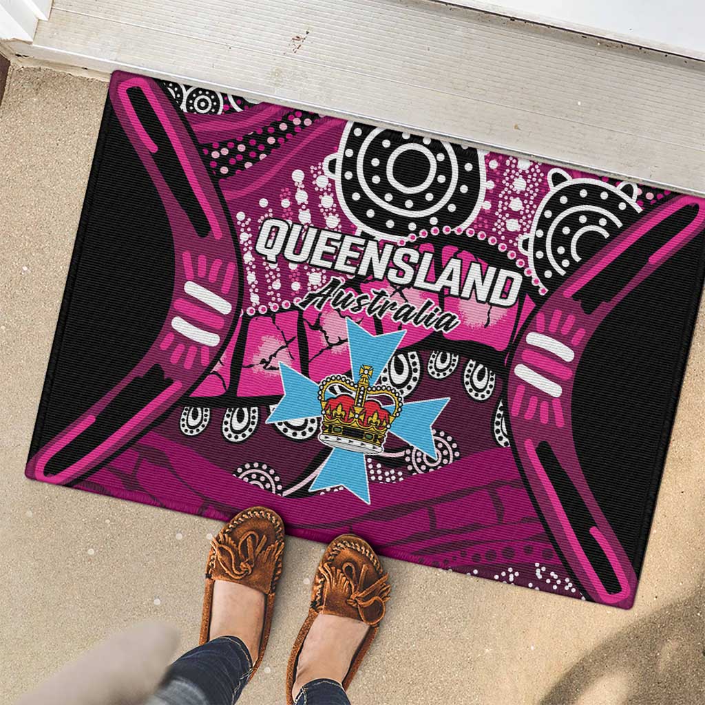 Australia Queensland Audax at Fidelis Rubber Doormat