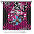 Australia Queensland Audax at Fidelis Shower Curtain