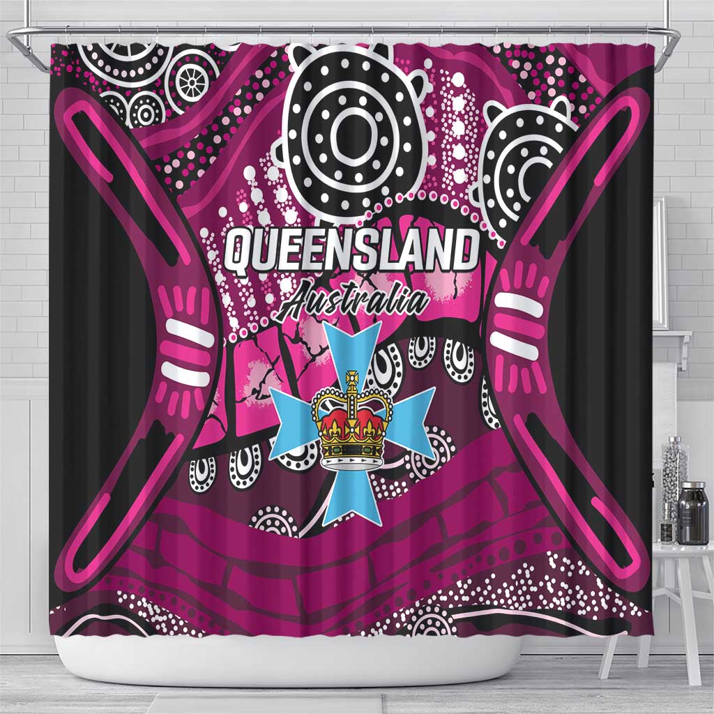 Australia Queensland Audax at Fidelis Shower Curtain