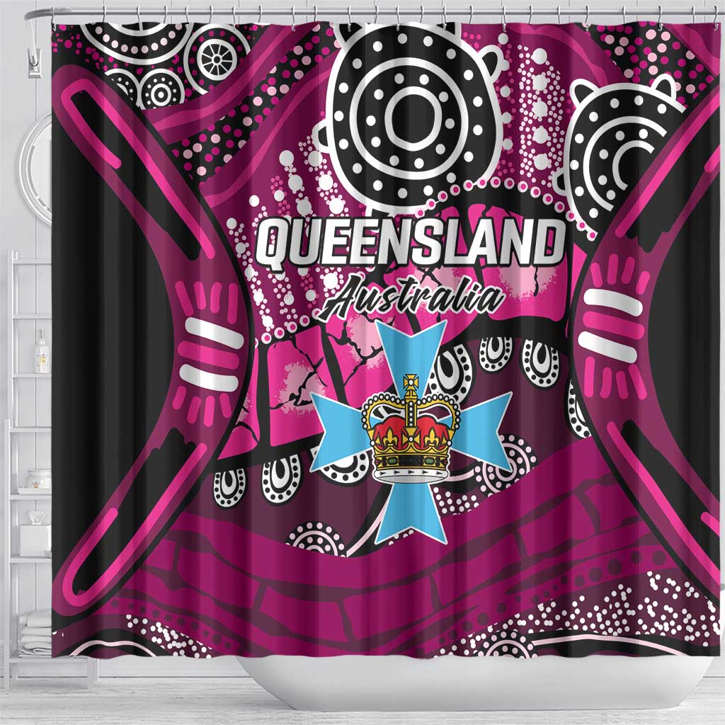 Australia Queensland Audax at Fidelis Shower Curtain